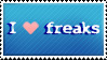 I heart freaks